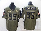 Nike Browns 95 Myles Garrett Olive Camo 2021 Salute To Service Limited Jersey Dzhi,baseball caps,new era cap wholesale,wholesale hats